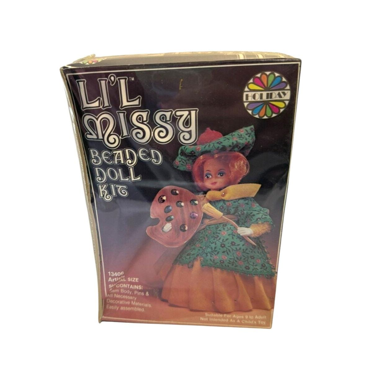 Vintage Li'l Missy Beaded Doll Kit-13406-artist New/ Old Stock - Etsy