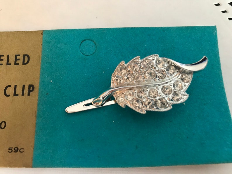 NOS Nemo Jeweled Hair Clip 8555