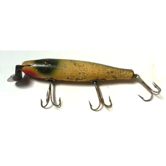 ccb co fishing lures Buy Vintage C.C.B. Co. DIVER WOOD Fishing Lure 4.5