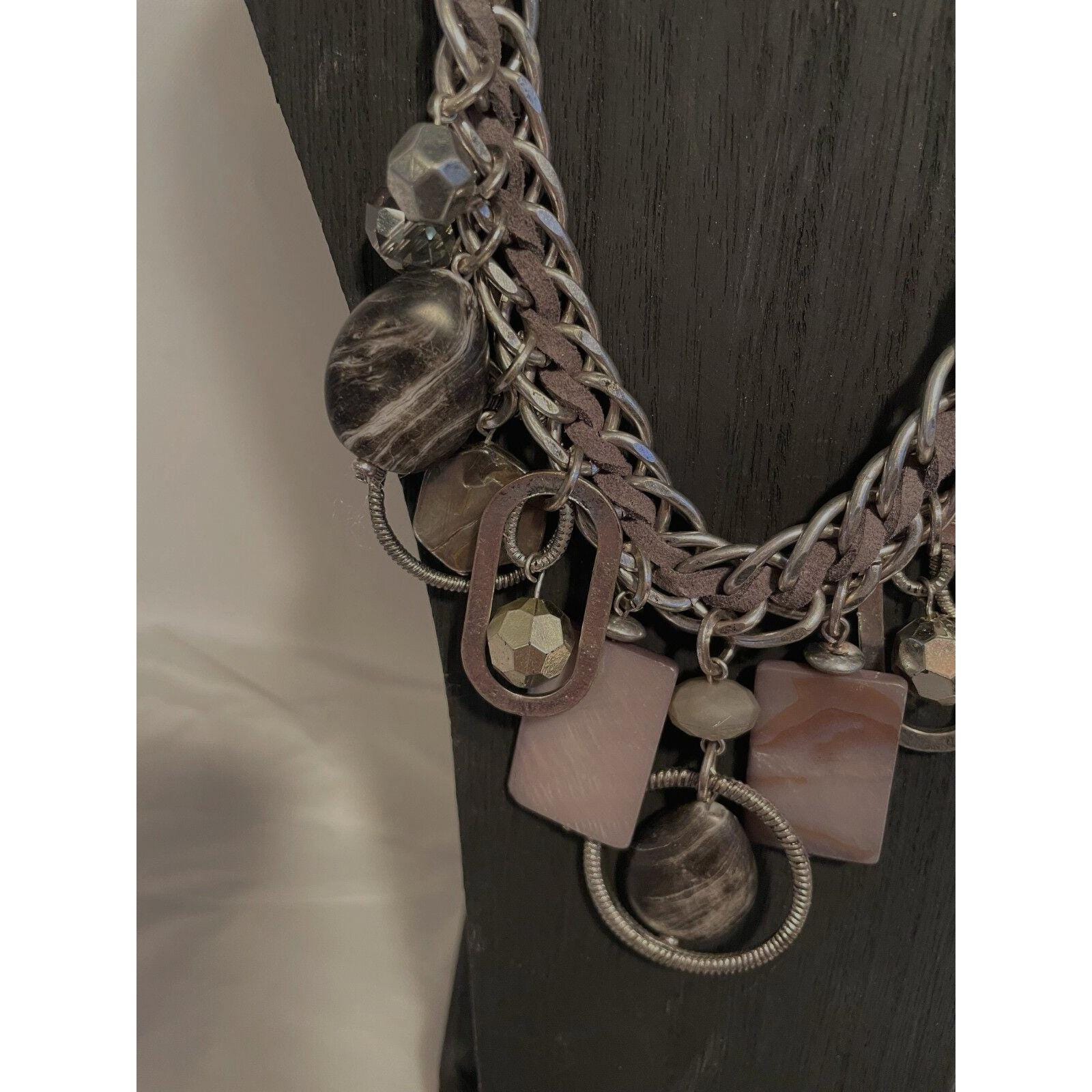 ローラ アシュレイ ネックレス イヤリング セット シルバートーン 