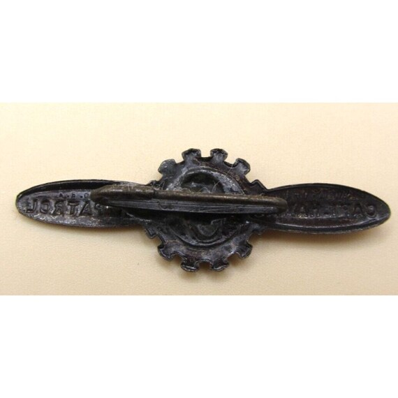 米国空軍キャプテンホークススカイパトロール真鍮ピンバッジ 1 7/8