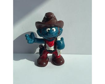 socle rouge allemand Schtroumpf clown smurf schtroumpfette danke