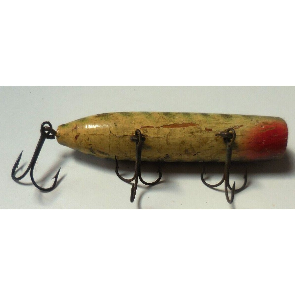 Leurre De Pêche Vintage Bomber - Modèle Bois #56 - Mulet Couleur Rare (USA)