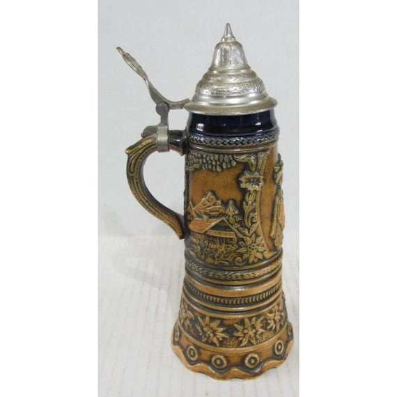 Musical Beer Stein. Dr Zhivago Superstar 2844 GERZ. W.germany 9”T