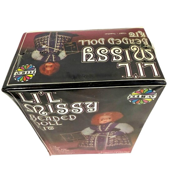 Vintage Li'l Missy Beaded Doll Kit-13387 Teacher New Old Stock