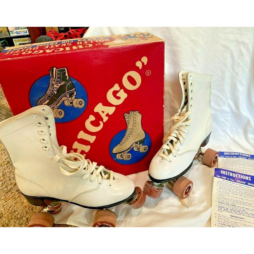 Vintage Chicago Rollerskates Roller Skates Style 750 Size 5 Etsy