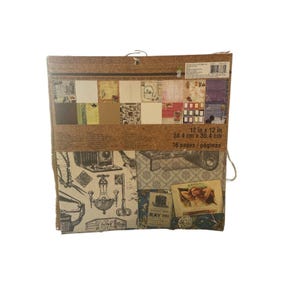 NEW Recollections 12 x 12 Scrapbook Paper Mixed Media Pad
