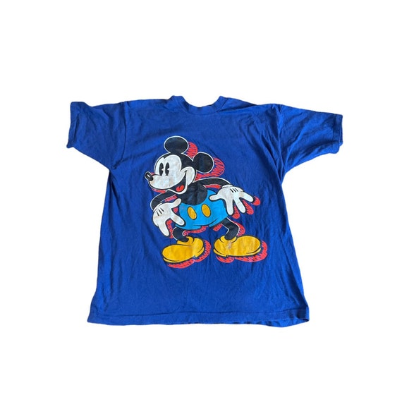 Vintage Mickey & Co Disney Mickey  Shirt Single Stitch One Size  USA