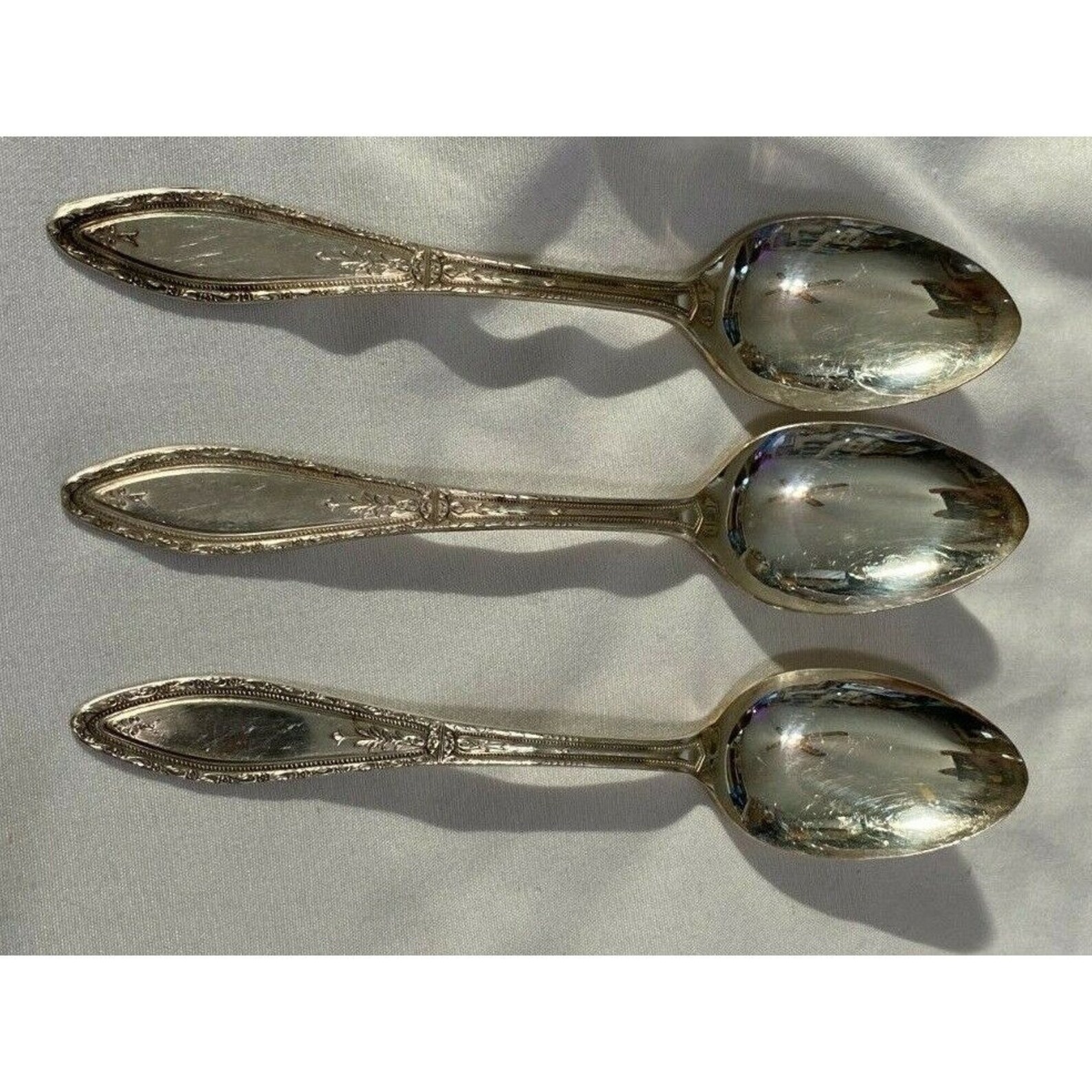 R Tea Spoon 3 Pc W.R. Flatware Teaspoons - Etsy