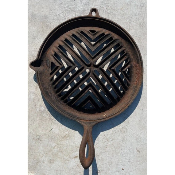 Antique cast iron grill hotsell