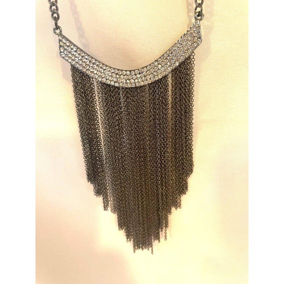 New Relativity  Chains Rhinestone  Statement 18" … - image 2