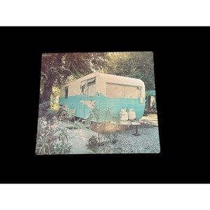 18x16&quot; Bowmar Litho Poster Vtg 1968 School Classroom  Picture  Camper Trailer