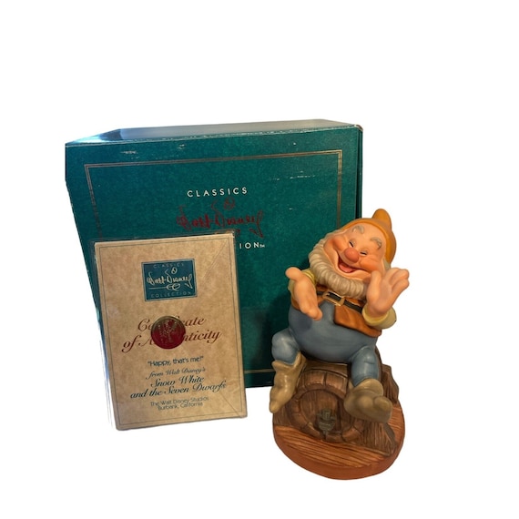 ディズニー WDCC ディズニー ハッピー ザッツ ミー フィギュア 白雪姫