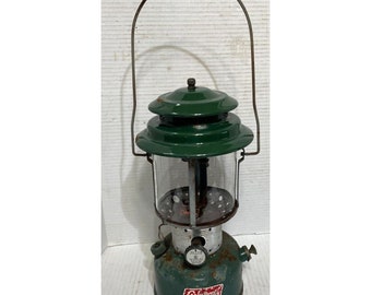 Vintage Coleman Lantern Model 220F 1968 Double Mantle "Sunshine of the Night"