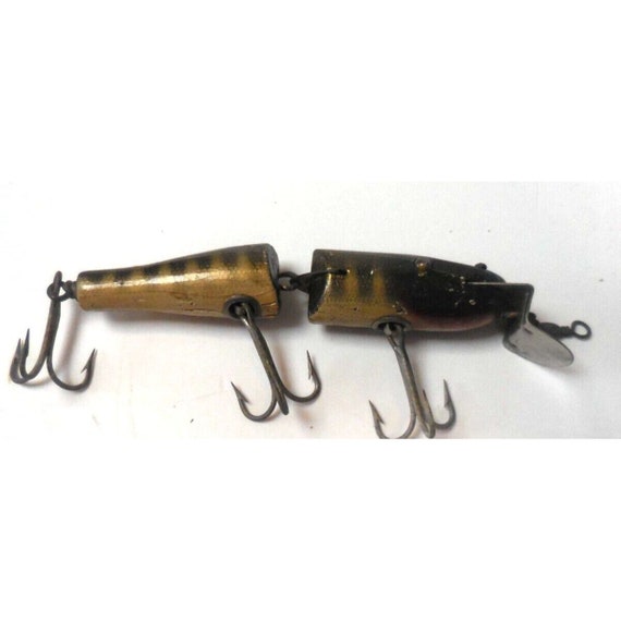 Leurre leurre de pêche en bois vintage 3,75 - Canada