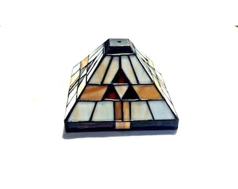 NOS Meyda Tiffany Arrowhead Mission shade 5.5" x 5.5" x 3.5" Arts & Crafts