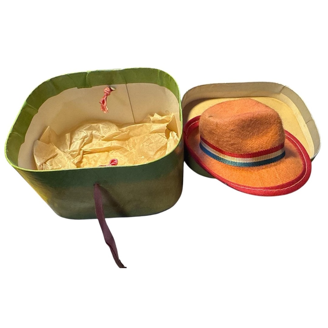 Vintage 1940's Mallory Hats Salesman Sample Mens Hat With Box - Etsy