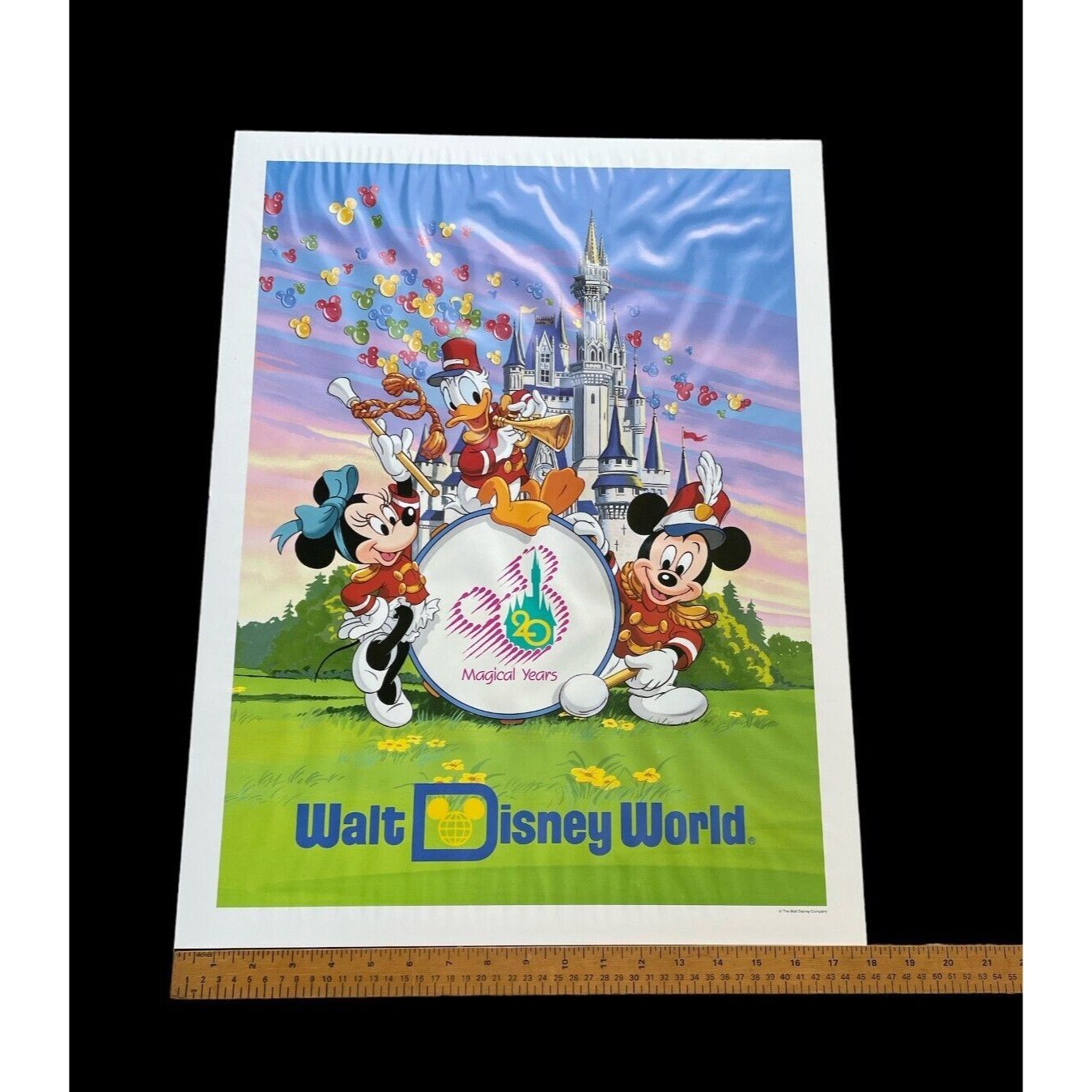 Walt Disney 20 Magical Years Disney World Poster 24