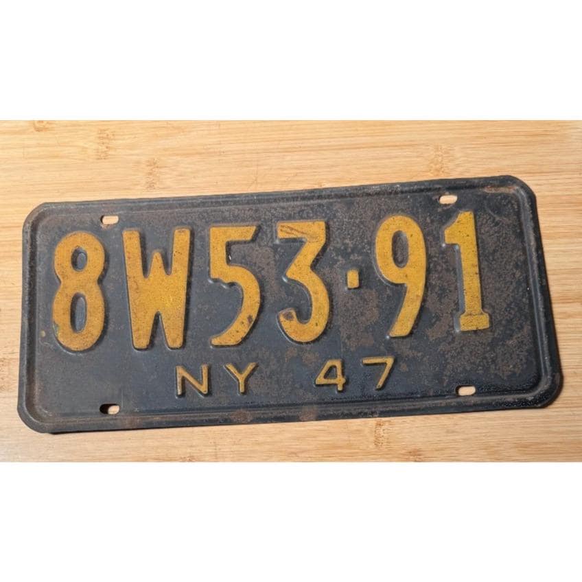 1947 license plate - Etsy 日本