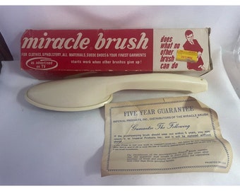 Vintage Original Imperial Miracle Brush in Original Box with instructions