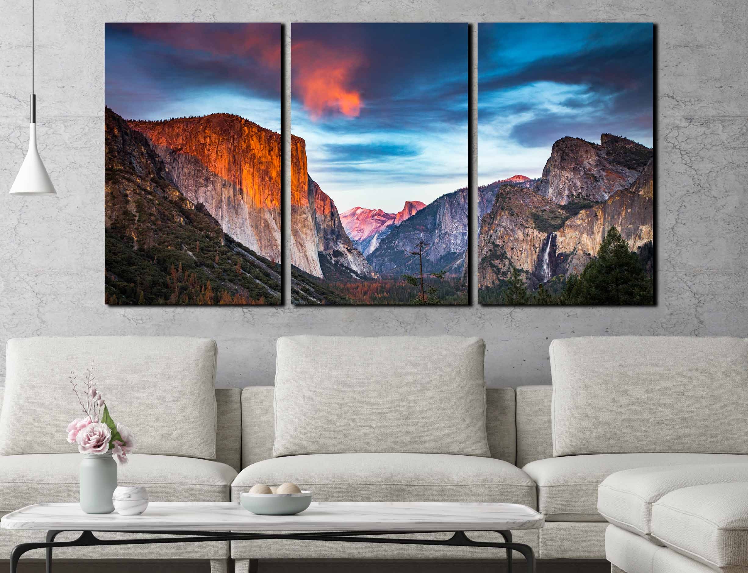 Yosemite national park wall art, Yosemite art, Yosemite art canvas
