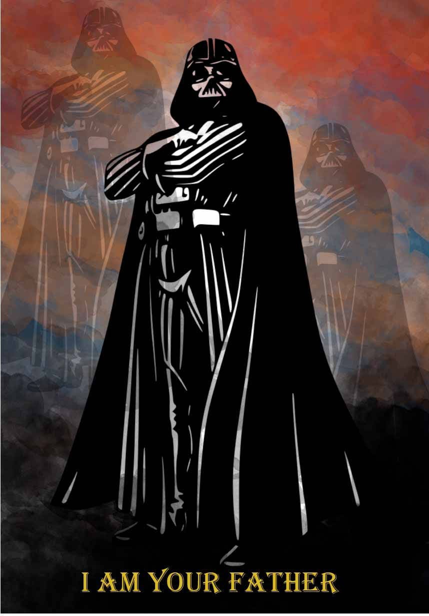 Star Wars Darth Vader Movie Still Giant Wall Art Poster Print