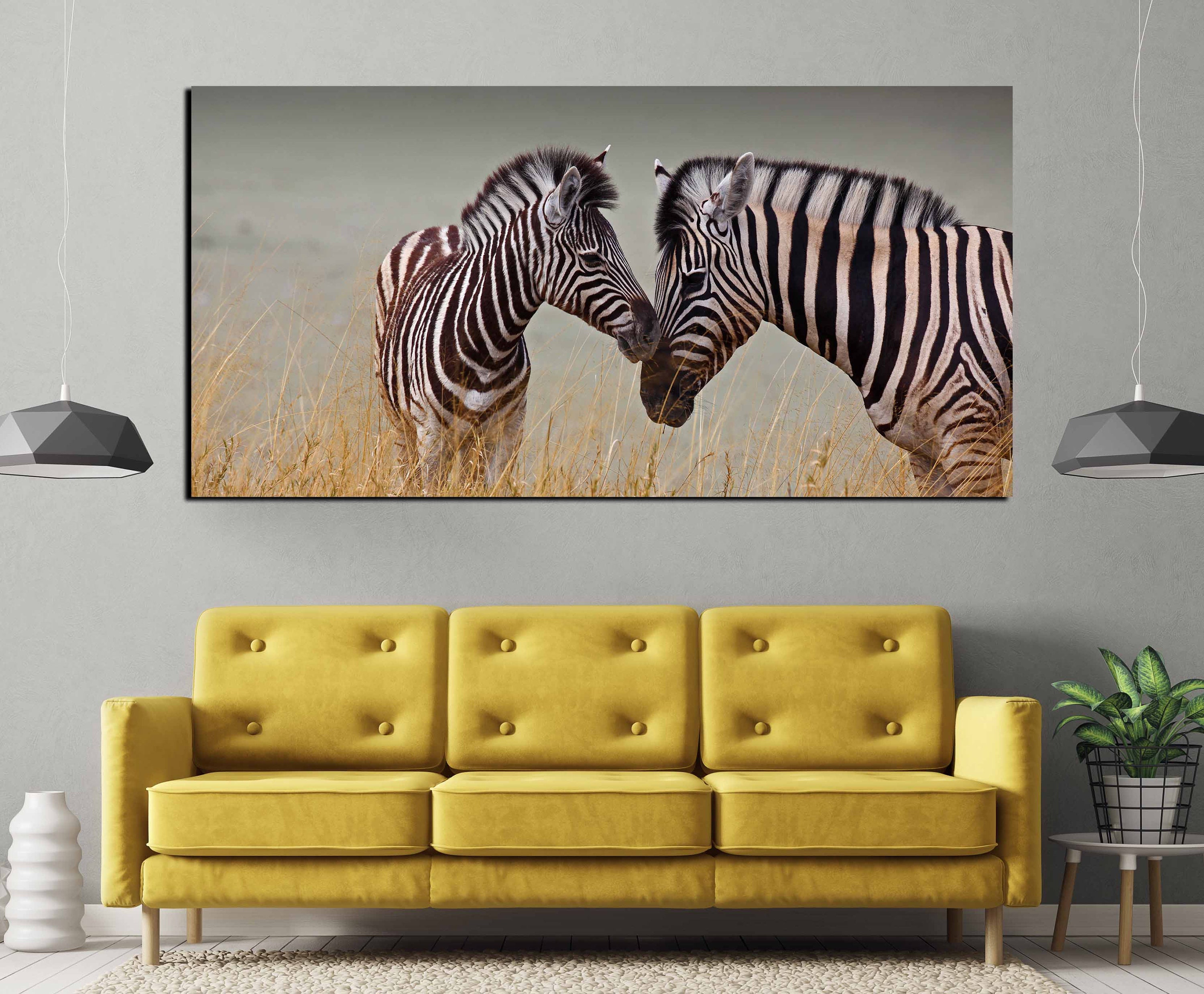 zebra art, zebra wall art, zebra canvas print, zebra large wall art