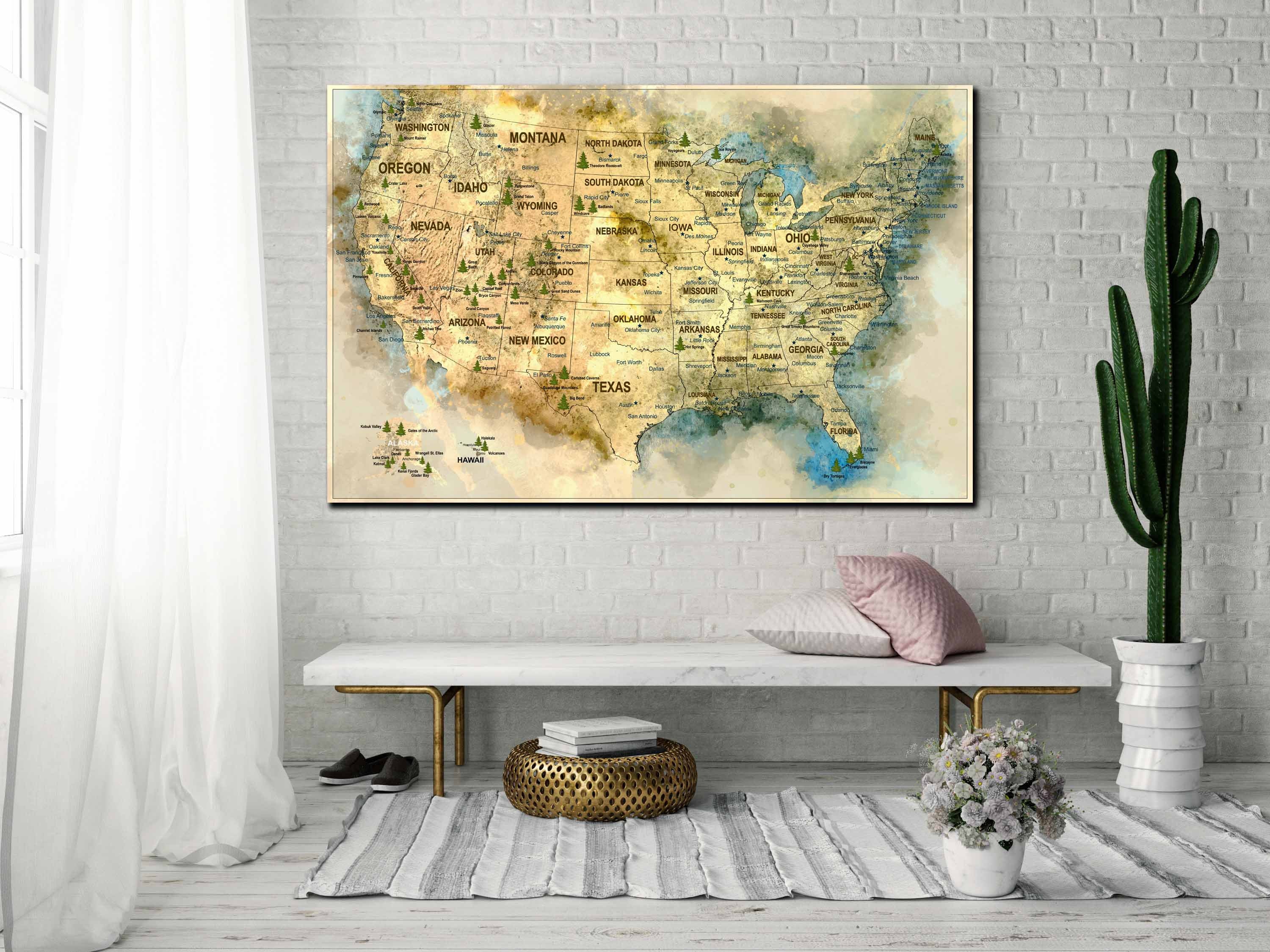 Extra Large United States Map United States Map