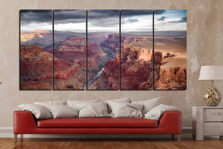 Grand Canyon Art,Grand Canyon Wall Art,Colorado River Wall Art,Grand ...