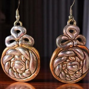 イスラエルBat-Amiシルバー24Kプレートストーンブローチとイヤリング イスラエルBat-Amiシルバー24Kプレートストーンブローチとイヤリング