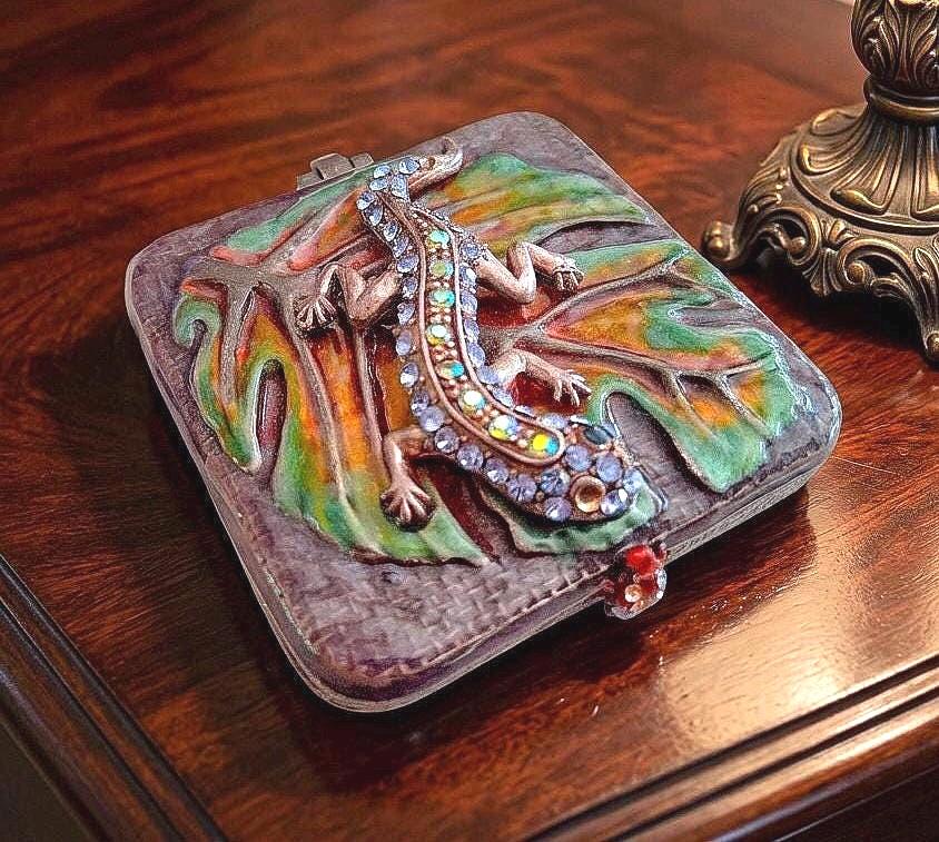 Jay Strongwater Compact Mirrors - Etsy