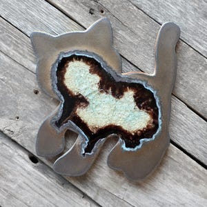 Ceramic Cat Trivet