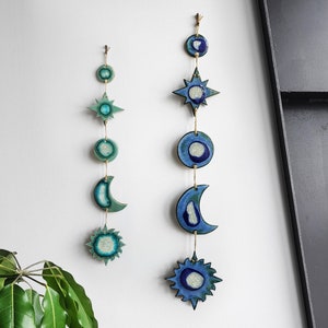 Celestial Handmade Wall Hanging Ceramic