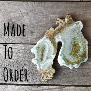 Geode Mount Desert Island Coaster
