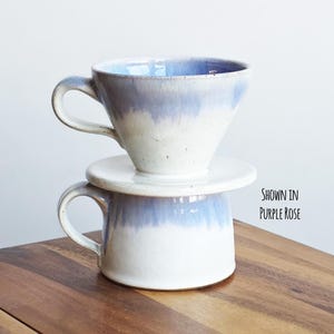 Coffee Pour Over Set - Handmade Ceramic image 12