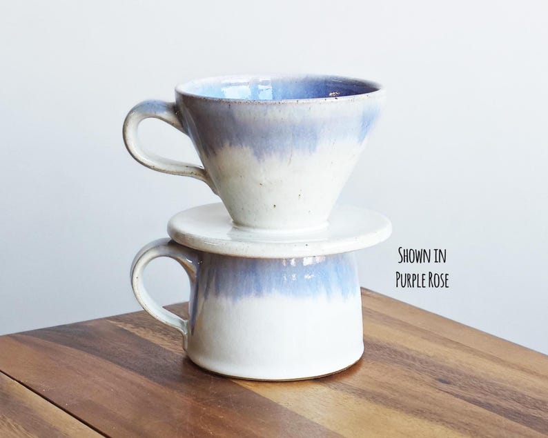 Coffee Pour Over Set - Handmade Ceramic image 12
