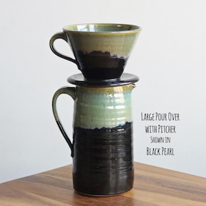Coffee Pour Over Set - Handmade Ceramic image 11