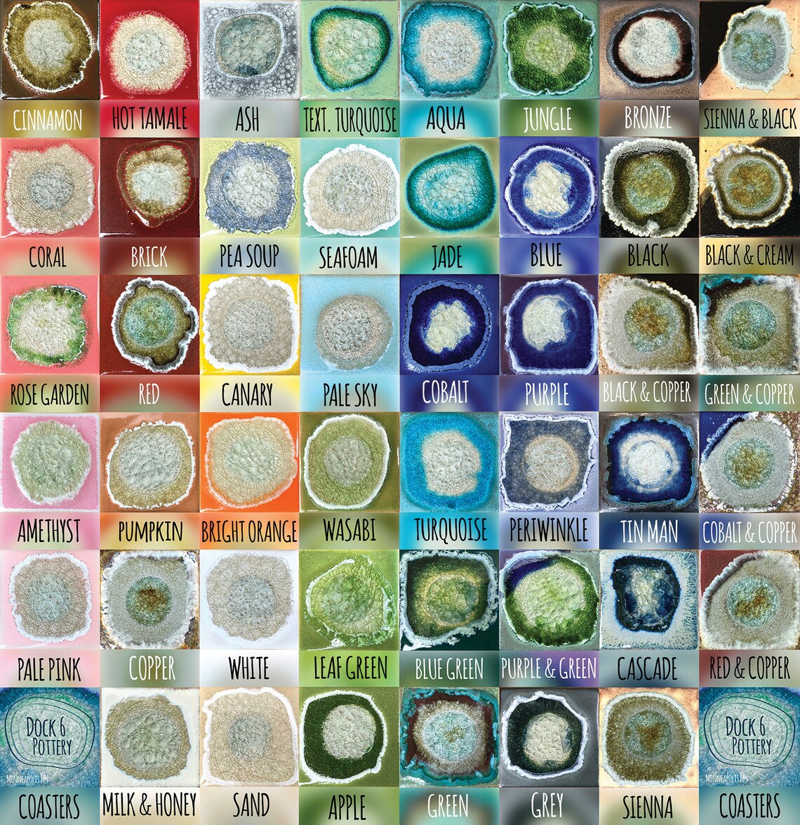 ARKANSAS GEODE CRACKLE Trivet Custom Trivet Personalized Etsy