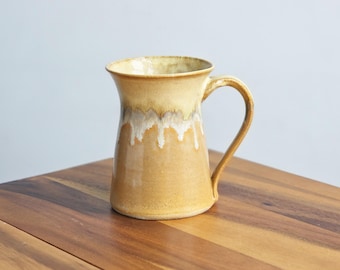 Handmade Ceramic Coffee Mug - Flared