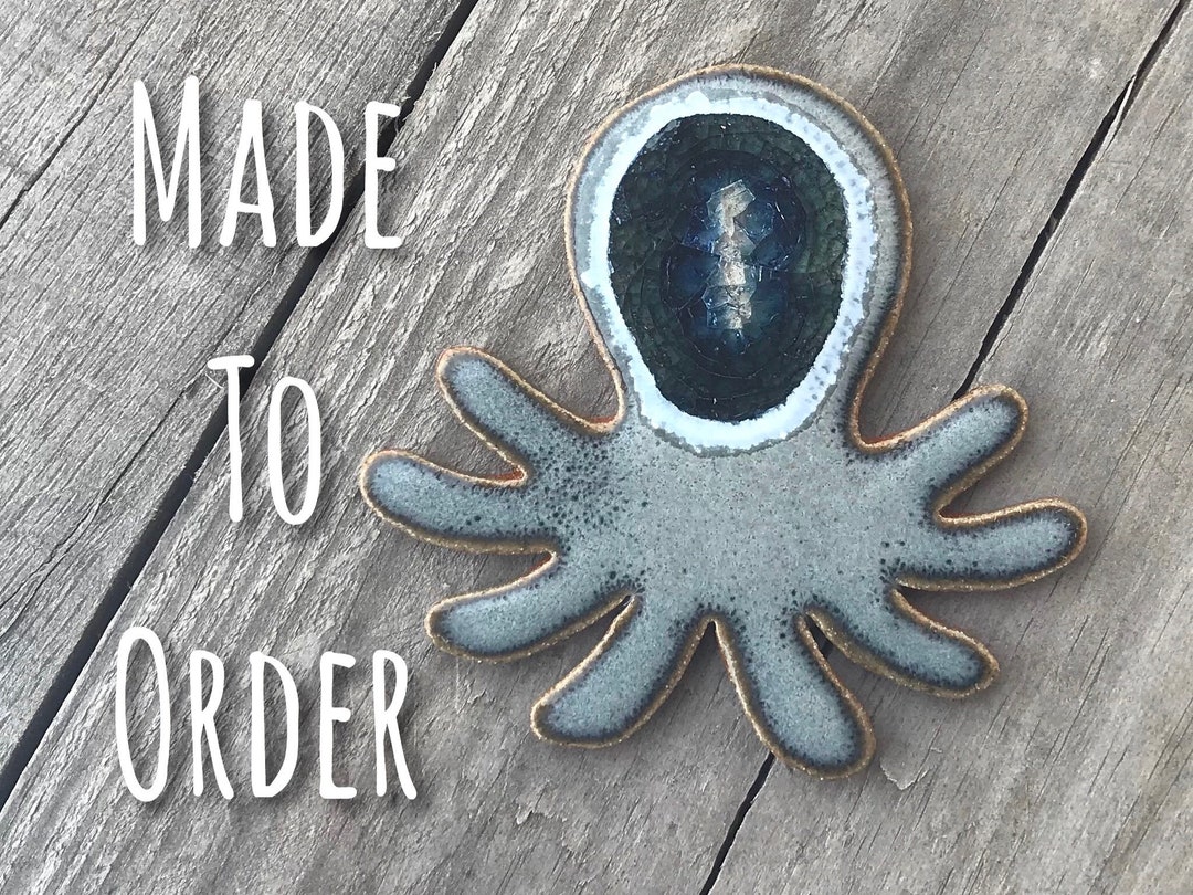 Octopus Magnet: Geode Magnet, Fridge Magnet, Refrigerator Magnet, State ...