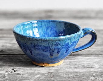 Handmade Soup Mug with Handle