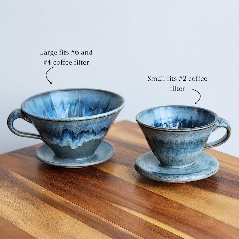 Coffee Pour Over Set - Handmade Ceramic image 4