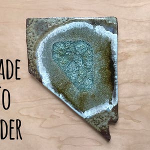 NEVADA GEODE CRACKLE Trivet: Custom Nevada Trivet, Personalized Geode ...