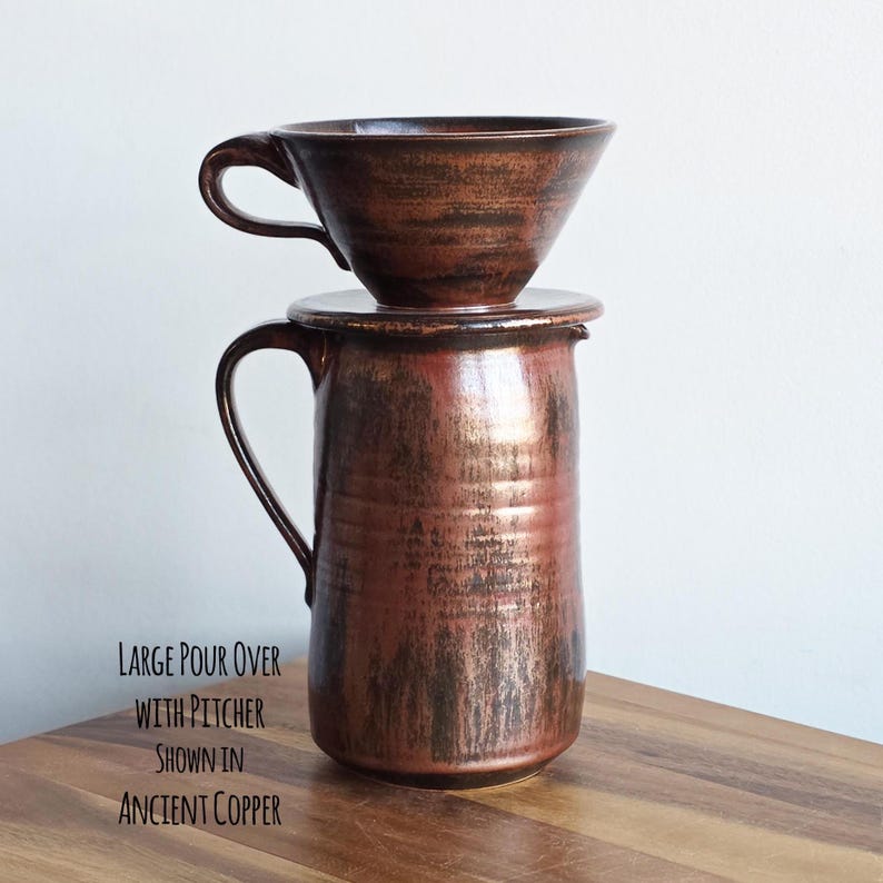 Coffee Pour Over Set - Handmade Ceramic image 10