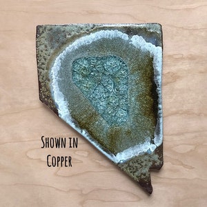 NEVADA GEODE CRACKLE Trivet: Custom Nevada Trivet, Personalized Geode ...