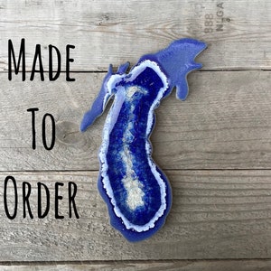 Ceramic Lake Michigan Coaster