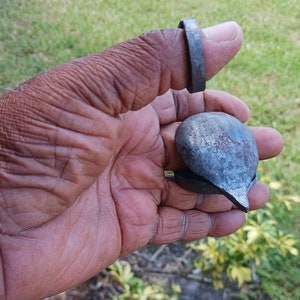 West African Metal Pod Bell frikiywa image 1