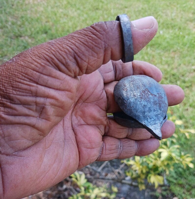 West African Metal Pod Bell frikiywa image 1