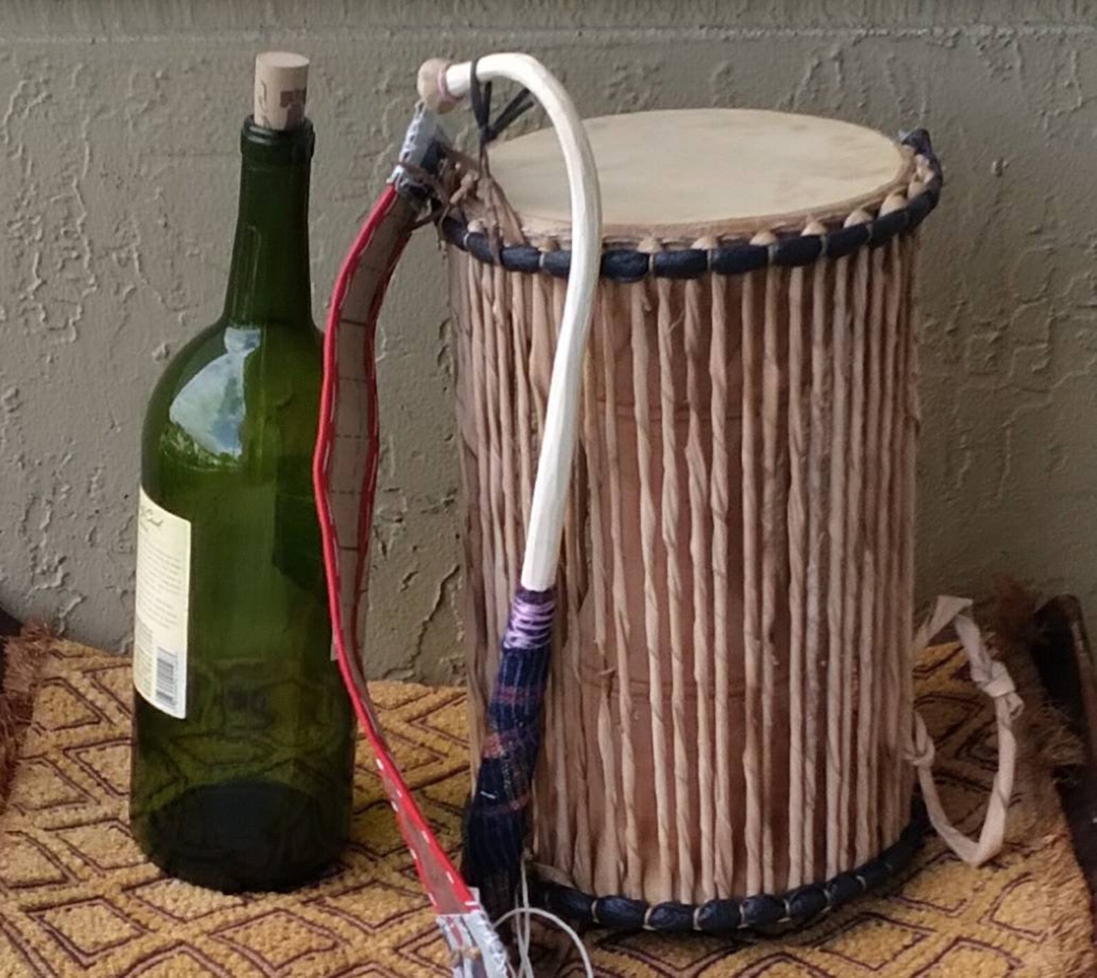 Tambor parlante de África Occidental Yoruba gangan Etsy España