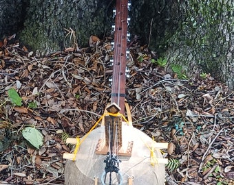 West African-style harp (kamale ngoni) medium